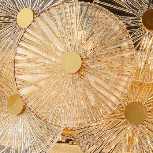 Светильник потолочный AGAPI LONG 203459-23 ImperiumLoft прозрачный на 8 ламп, основание латунь в стиле современный фото 8 Светильник потолочный AGAPI LONG 203459-23 ImperiumLoft прозрачный на 8 ламп, основание латунь в стиле современный фото 8