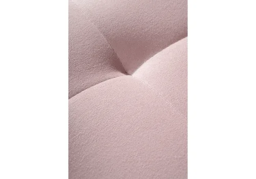 Стул на металлокаркасе Чилли розовый / белый 489717 Woodville, розовый/велюр, ножки/металл/белый, размеры - ****435*500 фото 6