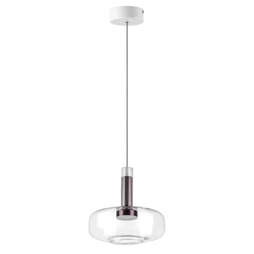 Светильник подвесной LED Disco 792110 Lightstar прозрачный на 1 лампу, основание белое в стиле современный 
