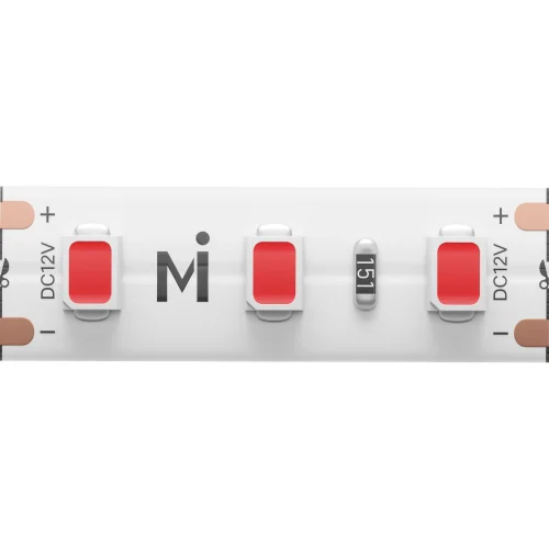 Светодиодная лента 12В 2835 9,6Вт/м Red 5м IP 20 201171 Maytoni цвет LED красный КрасныйK, световой поток Lm