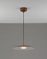 Светильник подвесной LED Keiro V11104-PL Moderli медь на 1 лампу, основание медь в стиле современный 