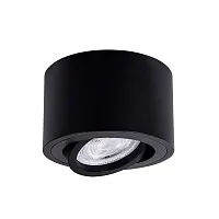 Светильник накладной Unito A2260PL-1BK Arte Lamp чёрный на 1 лампу, основание чёрное в стиле современный 