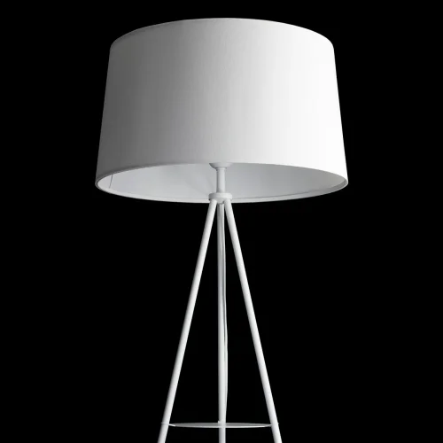 Торшер  Рейнер CL806020 Citilux со столиком на треноге белый 1 лампа, основание белое в стиле современный скандинавский
 фото 5