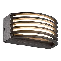 Настенный светильник LED уличный Stris SL9544.401.01 ST-Luce уличный IP65 чёрный на 1 лампу, плафон в стиле современный LED