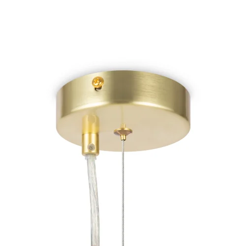 Светильник подвесной Dallas MOD545PL-06BS Maytoni белый 6 ламп, основание золотое в стиле современный шар фото 5