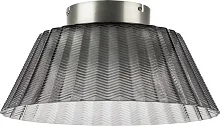 Светильник потолочный LED Napoli 794018 Lightstar дымчатый на 1 лампу, основание коричневое в стиле классический современный 
