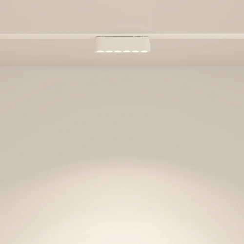 Трековый светильник LED Magnetic track system Radity TR082-1-6W4K-M-W Maytoni белый для шинопроводов серии Magnetic track system Radity белый фото 12