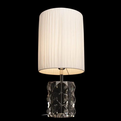 Настольная лампа Сrystal 10282 LOFT IT белая 1 лампа, основание прозрачное хрусталь в стиле классический  фото 3