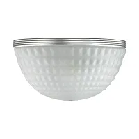 Бра Malaga 4937/1W Odeon Light белый 1 лампа, основание матовое серебро в стиле классический 