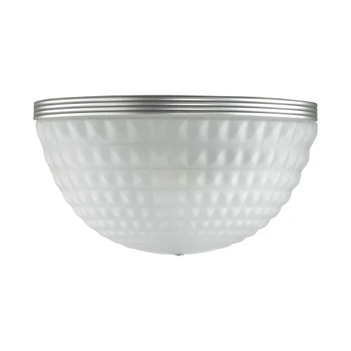 Бра Malaga 4937/1W Odeon Light белый на 1 лампа, основание матовое серебро в стиле классический 