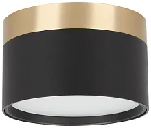 Светильник накладной LED Altair WTA.O21.607.30.12 Wertmark чёрный на 1 лампу, основание чёрное в стиле хай-тек современный круглый