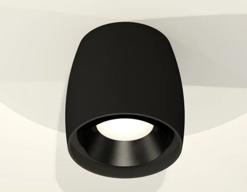Светильник накладной Techno spot XS1142002 Ambrella light чёрный 1 лампа, основание чёрное в стиле хай-тек современный круглый фото 2