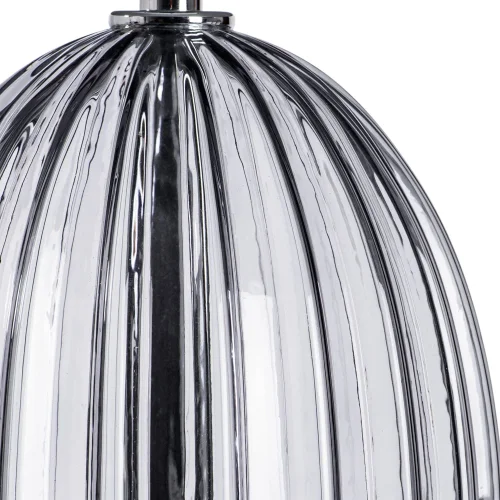 Настольная лампа Beverly A5131LT-1CC Arte Lamp серая чёрная 1 лампа, основание хром стекло металл в стиле современный  фото 4