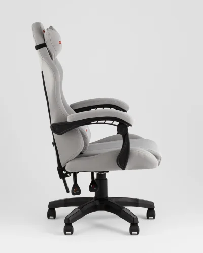 Кресло спортивное TopChairs Druid, серый, ткань УТ000039469 Stool Group, серый/ткань, ножки/пластик/чёрный, размеры - *1270**** фото 3