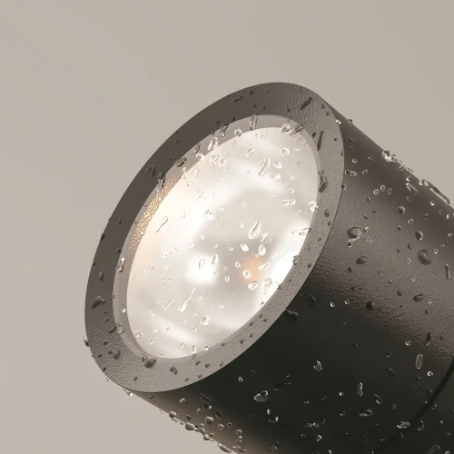 Прожектор LED Bern O050FL-L15GF3K Maytoni уличный IP65 графит на 1 лампу, плафон графит в стиле хай-тек современный LED фото 12