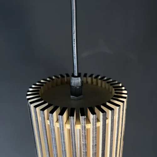 Светильник подвесной Secto 85418-22 ImperiumLoft чёрный 1 лампа, основание чёрное в стиле современный  фото 3
