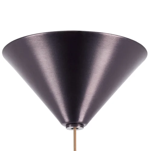 Светильник подвесной LED Cone 757011 Lightstar прозрачный 1 лампа, основание коричневое в стиле современный  фото 4