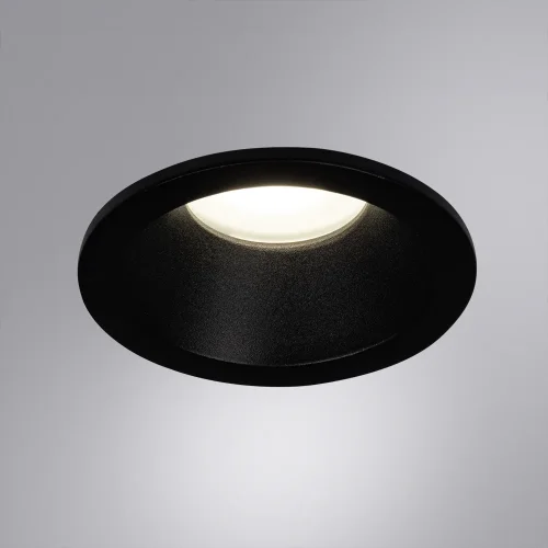Светильник точечный Helm A2869PL-1BK Arte Lamp чёрный 1 лампа, основание чёрное в стиле современный круглый фото 2