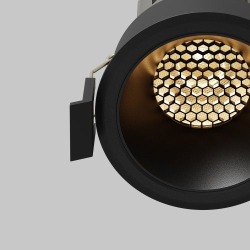 Светильник точечный LED Dip DL123-10W-3K-B Maytoni чёрный на 1 лампу, основание чёрное в стиле современный круглый фото 12
