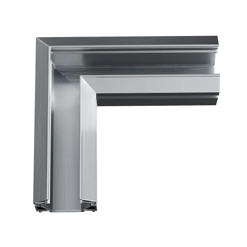 Угловой соединитель для ST015.129.03 (Standart 220) Skyline 220 ST015.199.03 ST-Luce серебряный в стиле хай-тек для светильников серии Skyline 220 натяжной потолок умное освещение st-luce
