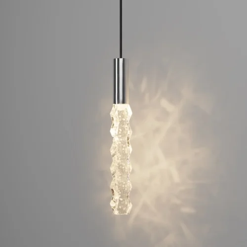 Светильник подвесной LED Selemo MOD328PL-L3CH3K Maytoni прозрачный на 1 лампу, основание хром в стиле современный фото 4 Светильник подвесной LED Selemo MOD328PL-L3CH3K Maytoni прозрачный на 1 лампу, основание хром в стиле современный фото 4