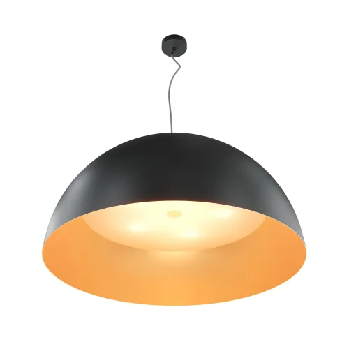 Светильник подвесной Dome MOD169PL-05GB1 Maytoni чёрный на 5 ламп, основание чёрное в стиле современный 