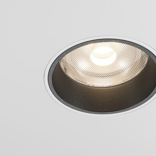 Светильник точечный LED Focus Led DL125-L12-4K-TRS-W Maytoni белый на 1 лампу, основание белое в стиле современный хай-тек круглый для затирки фото 2
