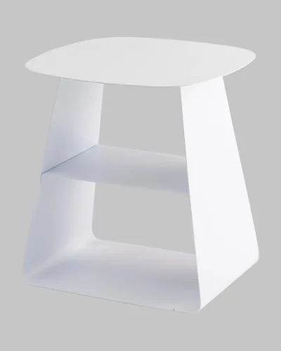Журнальный столик Leyre, металл, белый УТ000040306 Stool Group столешница белая из металл