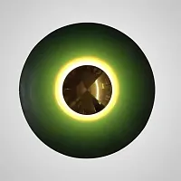 Настенный светильник ALESTA D50 Green 209033-23 ImperiumLoft зелёный 1 лампа, основание латунь в стиле современный 