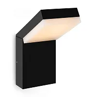 Настенный светильник LED Paso O595WL-L12B3K Maytoni уличный IP54 чёрный 1 лампа, плафон чёрный в стиле современный LED