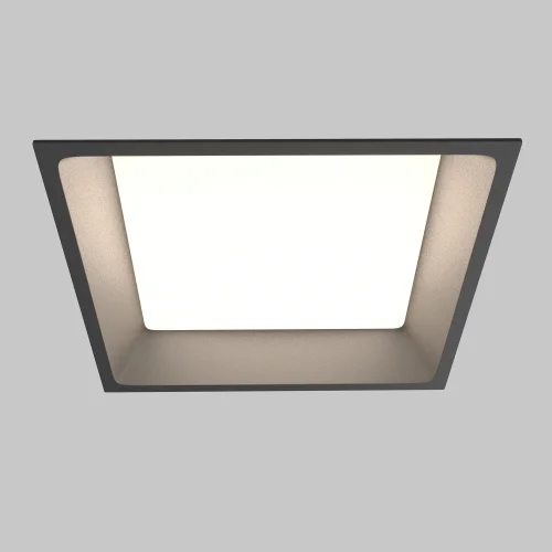 Светильник точечный LED Okno DL056-24W3-4-6K-B Maytoni чёрный 1 лампа, основание чёрное в стиле современный  фото 4