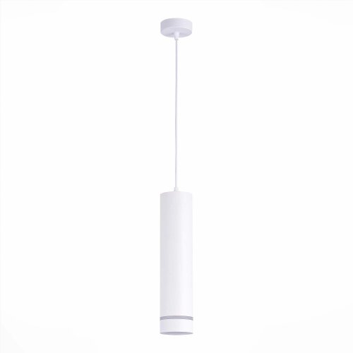 Светильник подвесной LED ST115.533.12 ST-Luce белый 1 лампа, основание белое в стиле хай-тек современный трубочки фото 2