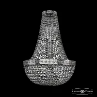 Бра 19111B/H2/35IV Ni Bohemia Ivele Crystal прозрачный 4 лампы, основание никель в стиле классический sp