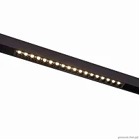 Трековый светильник магнитный LED Skyline 48 ST371.406.18 ST-Luce чёрный для шинопроводов серии Skyline 48