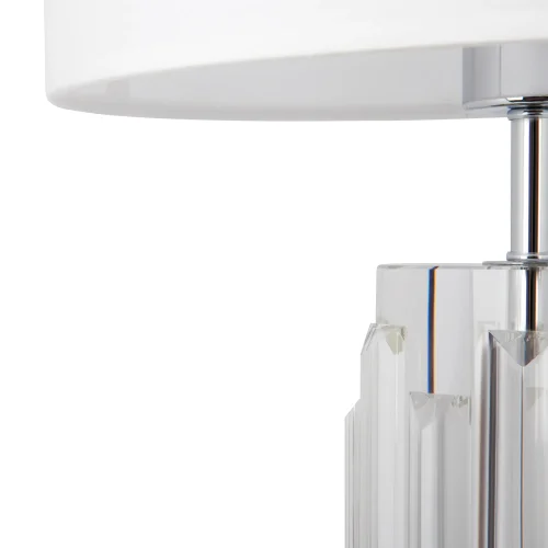 Настольная лампа Muse MOD304TL-01CH Maytoni белая 1 лампа, основание хром стекло металл в стиле современный  фото 4