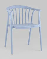 Стул Campo, пластик голубой УТ000036904 Stool Group, голубой/пластик, ножки/пластик/голубой синий, размеры - *770***540*510