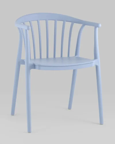 Стул Campo, пластик голубой УТ000036904 Stool Group, голубой/пластик, ножки/пластик/синий голубой, размеры - *770***540*510