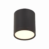Светильник накладной LED Rene ST113.432.05 ST-Luce чёрный 1 лампа, основание чёрное в стиле хай-тек круглый