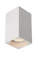 Светильник накладной Delto 09916/06/31 Lucide белый 1 лампа, основание белое в стиле современный квадратный