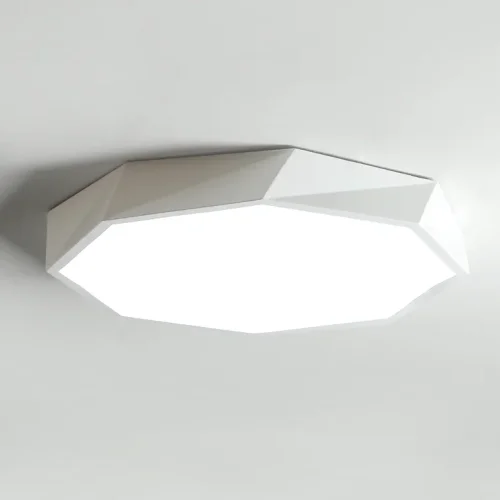 Светильник потолочный GEOMETRIC A D30 White 101607-26 ImperiumLoft белый 1 лампа, основание белое в стиле современный 