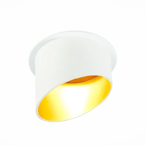 Светильник точечный  ST214 ST214.508.01 ST-Luce белый 1 лампа, основание белое в стиле хай-тек  фото 3