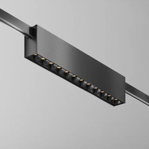 Трековый светильник LED Magnetic trаck system Flarity TR150-1-12W3K-M-B Maytoni чёрный для шинопроводов серии Magnetic trаck system Flarity чёрный фото 5