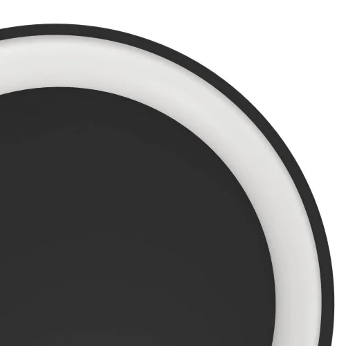 Светильник потолочный LED Loretello 901251 Eglo чёрный на 1 лампу, основание чёрное в стиле современный круглый фото 4 Светильник потолочный LED Loretello 901251 Eglo чёрный на 1 лампу, основание чёрное в стиле современный круглый фото 4