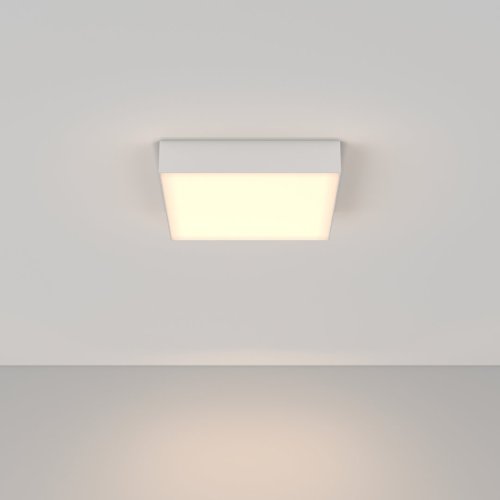 Светильник потолочный LED Zon C032CL-36W3K-SQ-W Maytoni белый 1 лампа, основание белое в стиле современный  фото 4