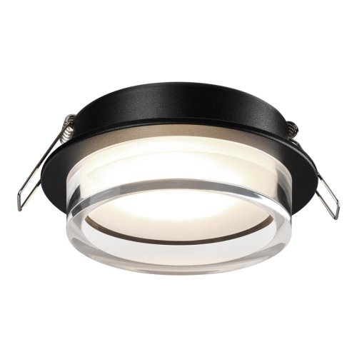 Светильник точечный Gem 371026 Novotech чёрный на 1 лампу, основание чёрное в стиле современный круглый фото 3 Светильник точечный Gem 371026 Novotech чёрный на 1 лампу, основание чёрное в стиле современный круглый фото 3