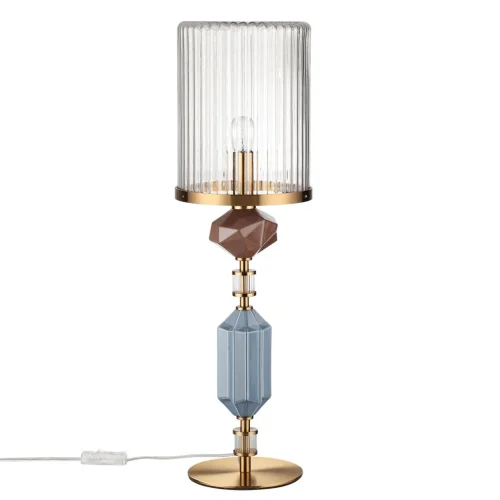 Настольная лампа Terra 5414/1T Odeon Light прозрачная на 1 лампу, основание античное бронза керамика металл в стиле классический современный Настольная лампа Terra 5414/1T Odeon Light прозрачная на 1 лампу, основание античное бронза керамика металл в стиле классический современный