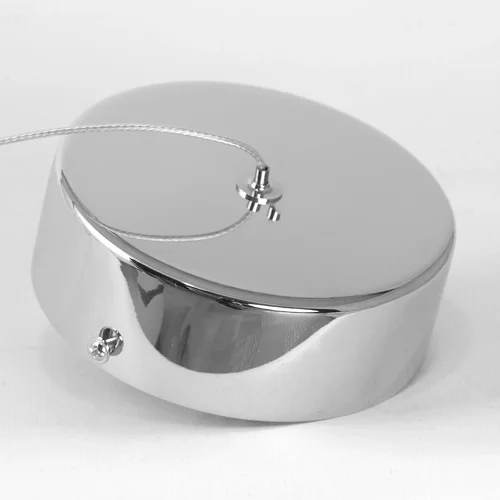 Светильник подвесной LED Knox LSP-7414 Lussole прозрачный на 1 , основание хром в стиле современный хай-тек фото 4
