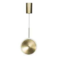 Светильник подвесной LED Ruedo 10035/200 LOFT IT золотой 1 лампа, основание золотое в стиле современный хай-тек 