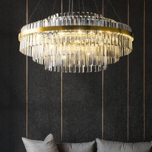 Люстра подвесная VOYAGE D80 220062-23 ImperiumLoft прозрачная на 1 лампу, основание латунь в стиле современный минимализм фото 3 Люстра подвесная VOYAGE D80 220062-23 ImperiumLoft прозрачная на 1 лампу, основание латунь в стиле современный минимализм фото 3