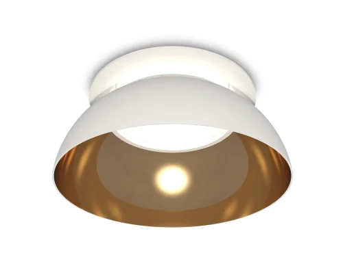 Светильник точечный XC8050101 Ambrella light белый 1 лампа, основание белое в стиле современный хай-тек 